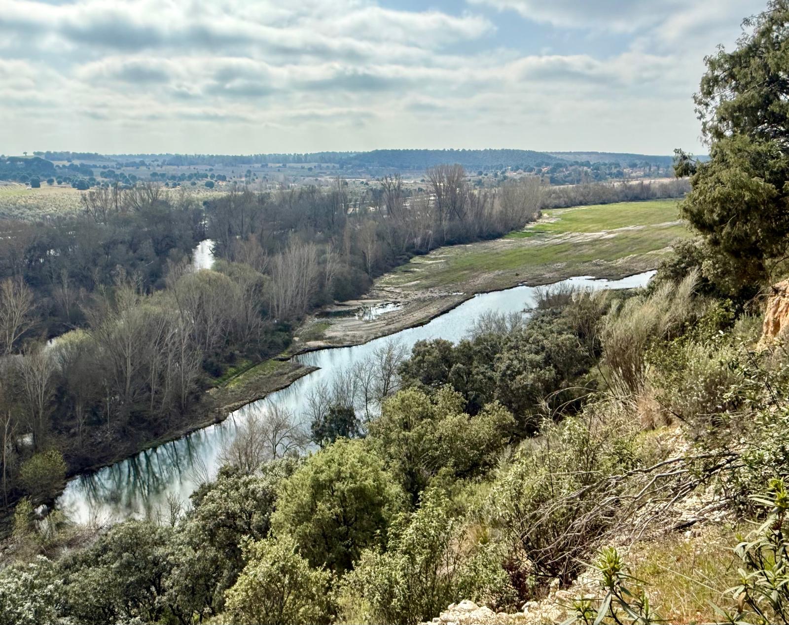 Ribera del Alberche y láminas de agua en La Ronca